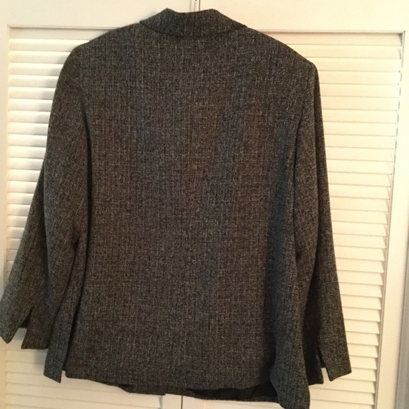 Norton McNaughton Woman Tweed Blazer Size 18W - Picture 5 of 8